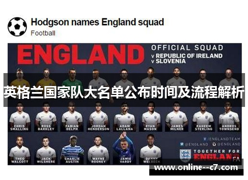 英格兰国家队大名单公布时间及流程解析